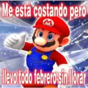 Me esta costando pero llevo todo febrero sin llorar
