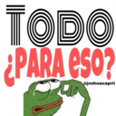 TODO ¿PARA eSO?