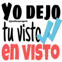 YO DEJO tu viste en VISTO
