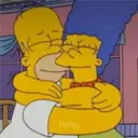 Homero y Marge S 💛💙 18