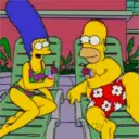 Homero y Marge S 💛💙 14