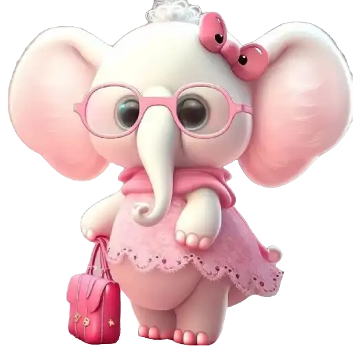 Animales en color Rosa💞1🇵🇪Clásica 8