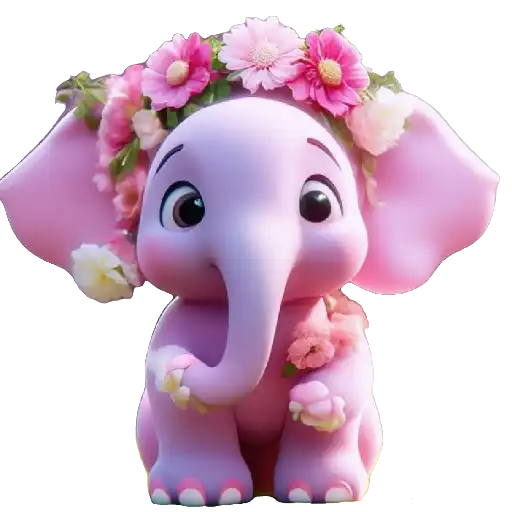 Animales en color Rosa💞1🇵🇪Clásica 14