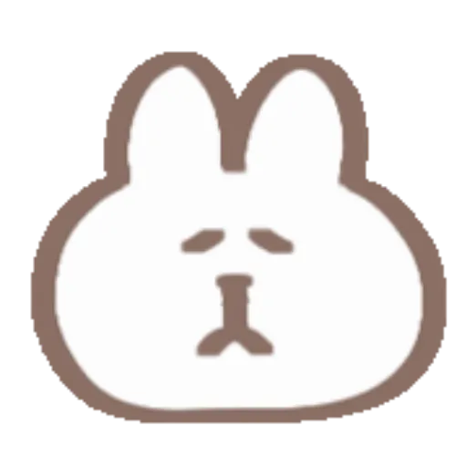 Conejo blanco emojis🐰 MOV 25