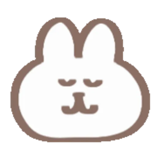 Conejo blanco emojis🐰 MOV 23