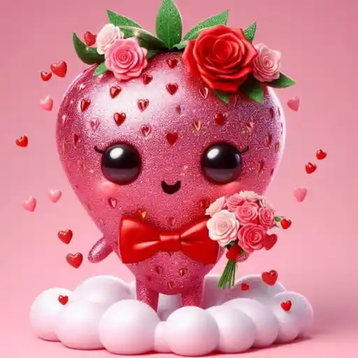 Hello Kitty en Fresas💞1🇵🇪Clásica 2