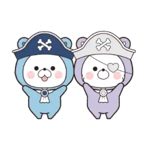 Kuma pirata 1 Mov 🌻💝 24