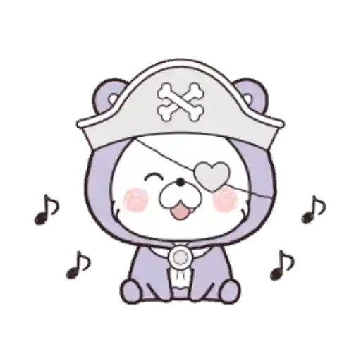 Kuma pirata 1 Mov 🌻💝 19