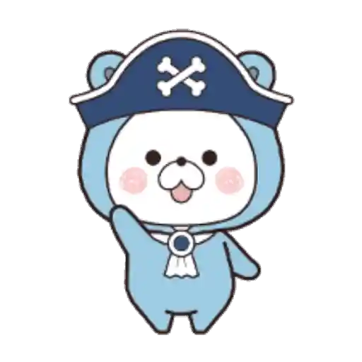 Kuma pirata 1 Mov 🌻💝 2