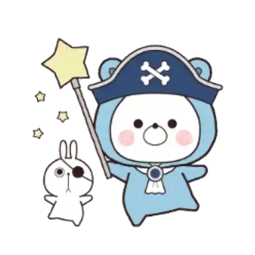 Kuma pirata 1 Mov 🌻💝 16