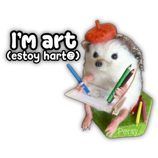 I'm art (estoy harte) Persy