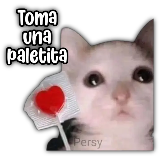 Toma una paletita Persy