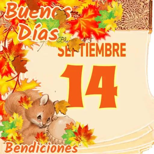 CALENDARIO MES SEPTIEMBRE 1