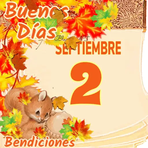 CALENDARIO MES SEPTIEMBRE 11