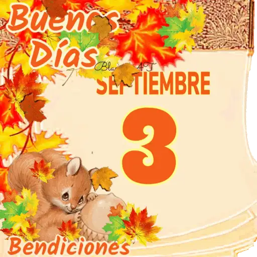 CALENDARIO MES SEPTIEMBRE 6