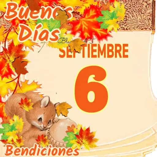CALENDARIO MES SEPTIEMBRE 8