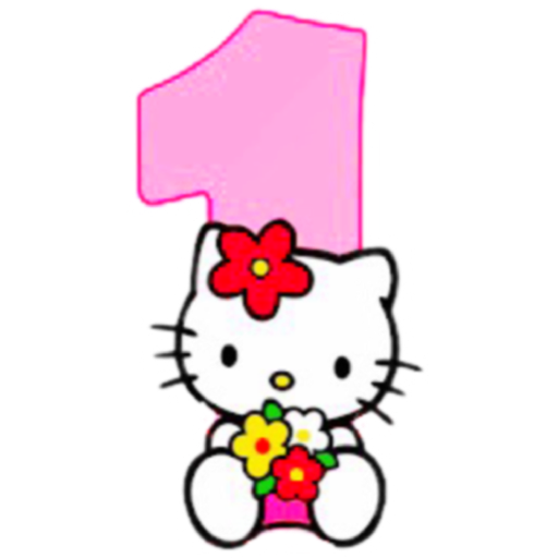 HELLO KITTY NUMEROS 7