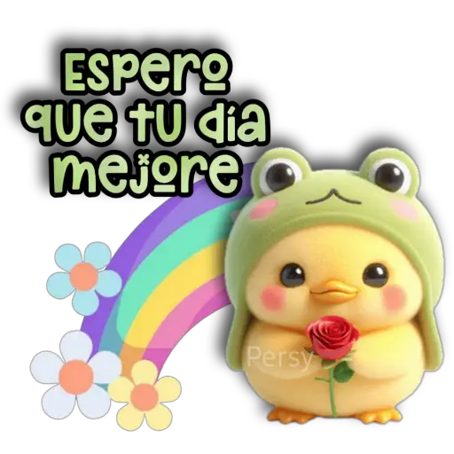 Espero que tu dia mejore Persy