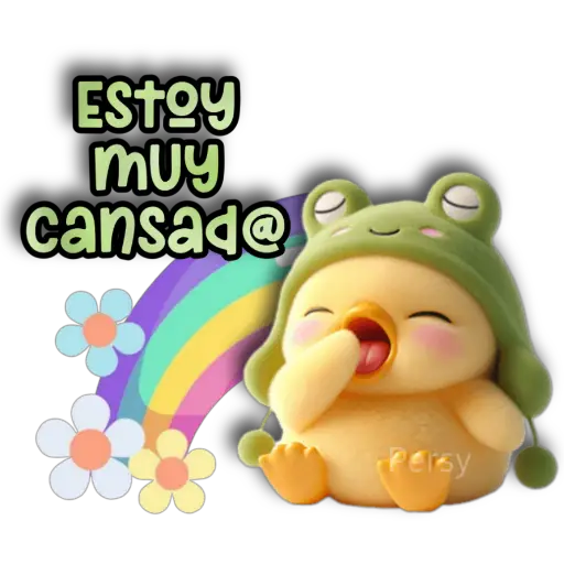 Estoy muy cansad@ Persy