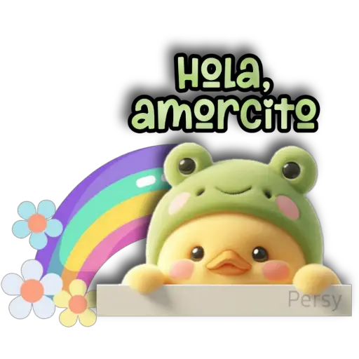 Hola, amorcito Persy