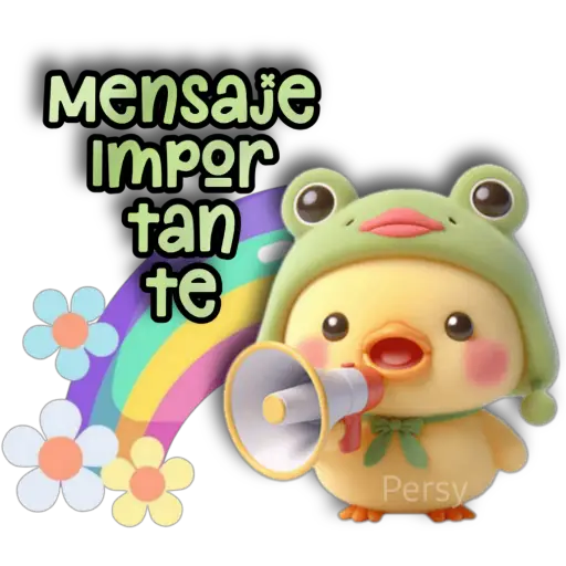 Mensaje impor tan te Persy