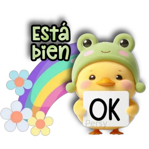 Está bien OK Persy