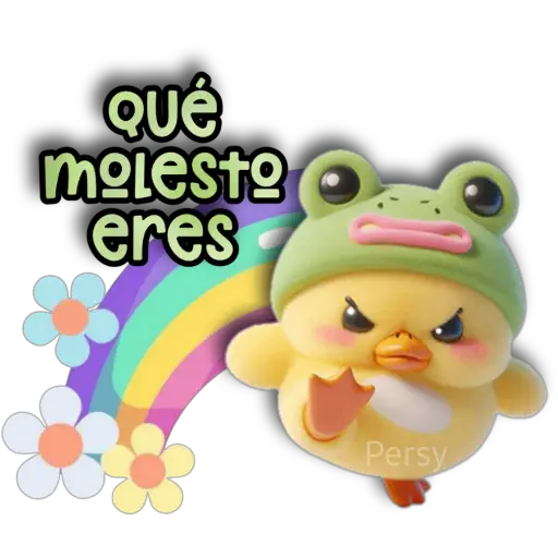 Qué molesto eres Persy