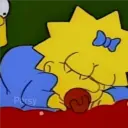 Maggie Simpson reacciones 🍼💛 25