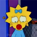 Maggie Simpson reacciones 🍼💛 26