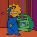 Maggie Simpson reacciones 🍼💛 28