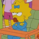 Maggie Simpson reacciones 🍼💛 18