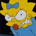 Maggie Simpson reacciones 🍼💛 13