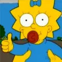 Maggie Simpson reacciones 🍼💛 16