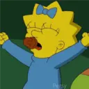 Maggie Simpson reacciones 🍼💛 21