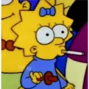 Maggie Simpson reacciones 🍼💛 2