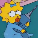 Maggie Simpson reacciones 🍼💛 15
