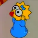 Maggie Simpson reacciones 🍼💛 1