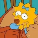 Maggie Simpson reacciones 🍼💛 8