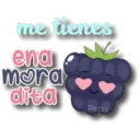 me tienes ena mora dita Persy