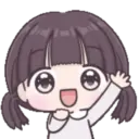 Cute girl emojis 👩✨️ MOV 2