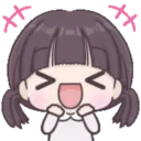 Cute girl emojis 👩✨️ MOV 17