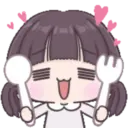 Cute girl emojis 👩✨️ MOV 1