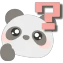 Lovely panda emojis 🖤🐼🤍 21