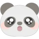 Lovely panda emojis 🖤🐼🤍 6