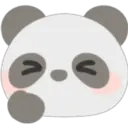 Lovely panda emojis 🖤🐼🤍 20