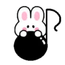 Summer bunny emojis 2🐰🌴 MOV 13