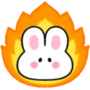 Summer bunny emojis 2🐰🌴 MOV 9