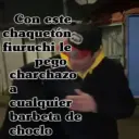 Con este chaquetón fiuruchi le pego charchazo a cualquier barbeta de choclo
