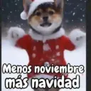 Menos noviembre car más navidad