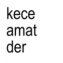 kece amat der